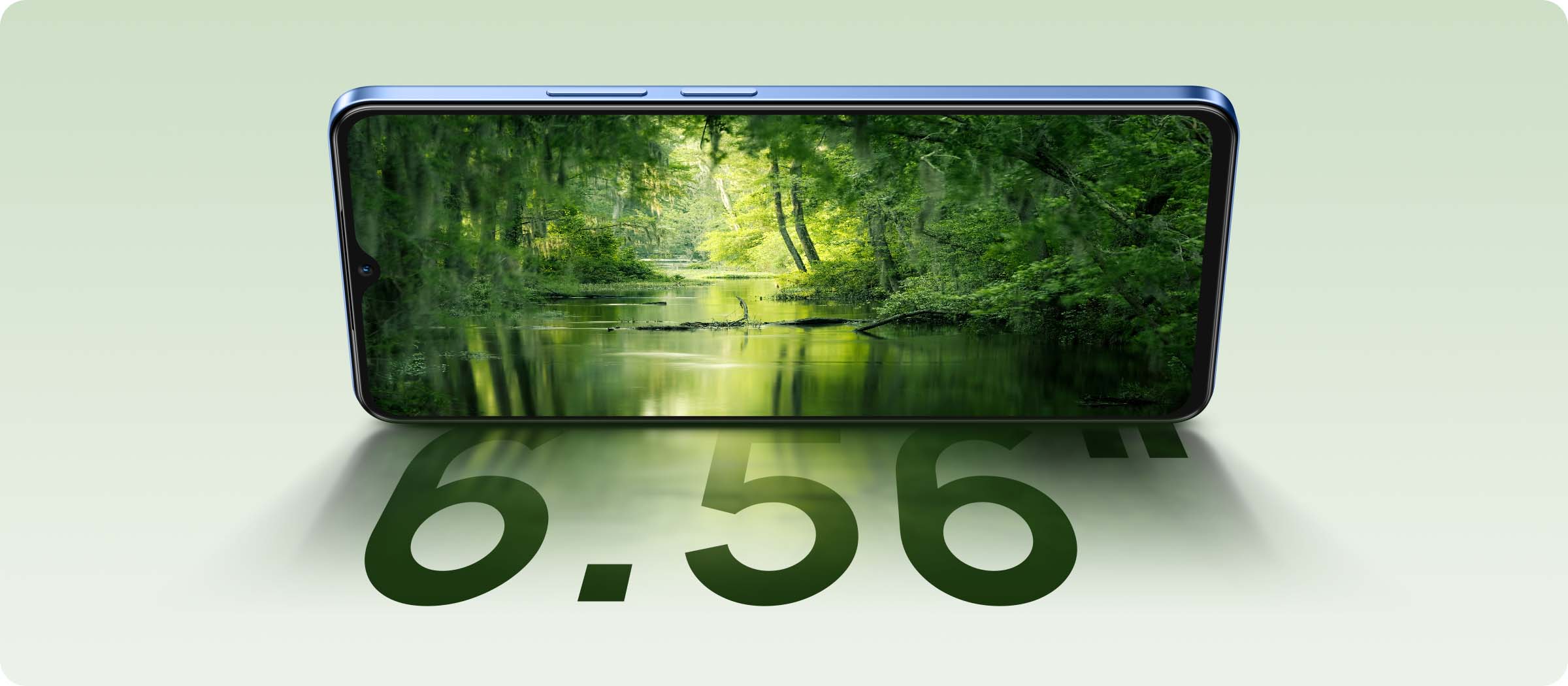 6.56 英寸轻巧护眼直屏